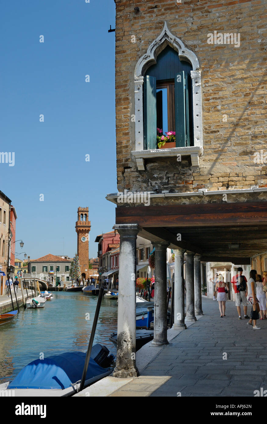 MURANO, VENEZIA, ITALY Stock Photo