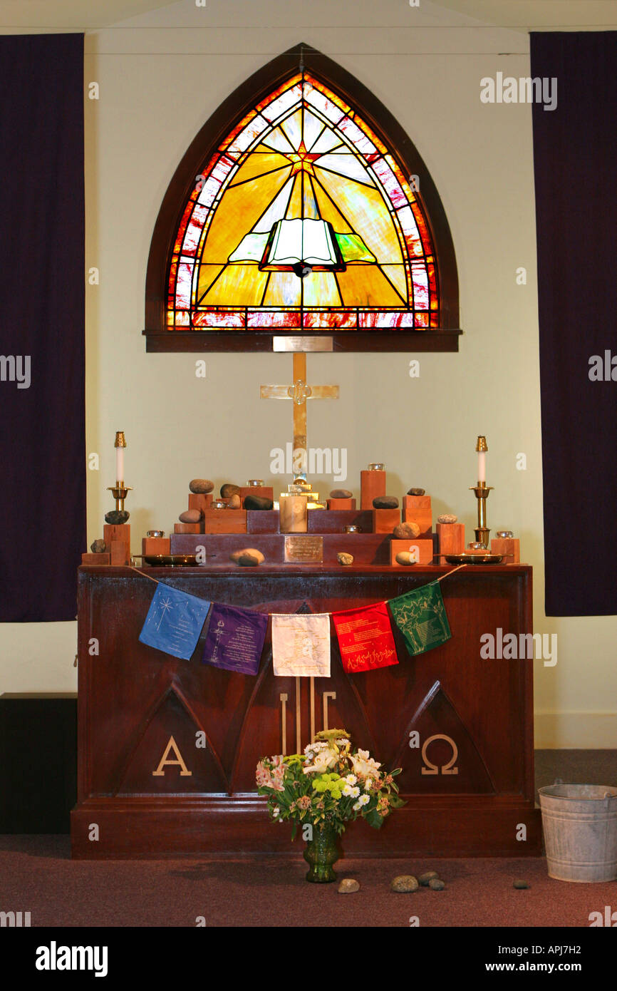 Protestant church altar chapel hires stock photography and images Alamy