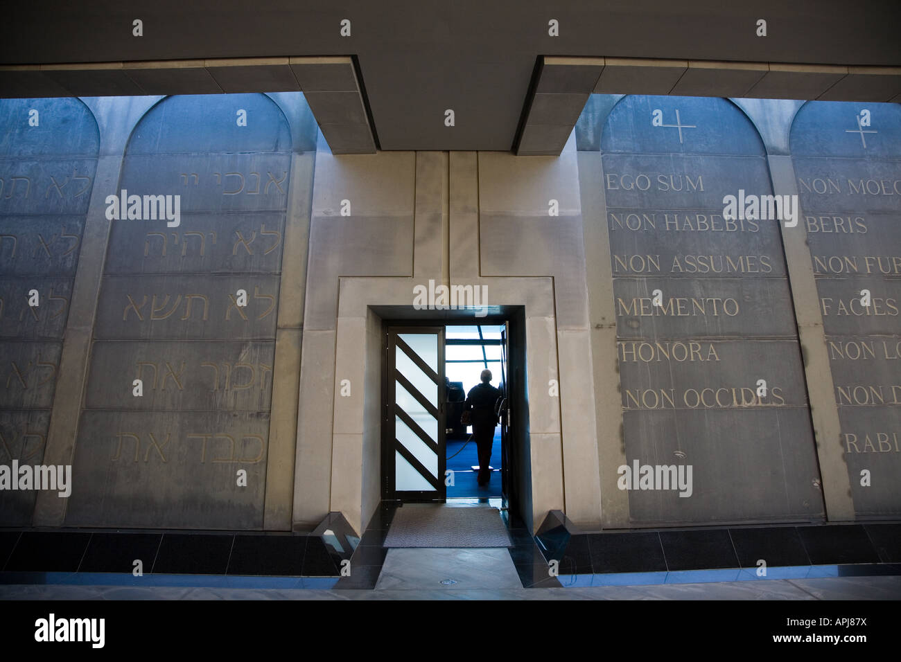 Stock Photo Of Art Design And Architecture At Domus Galilaeae Israel