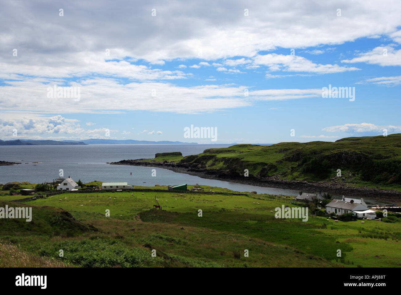 Isle of Muck, Inner Hebrides, Scotland Stock Photo