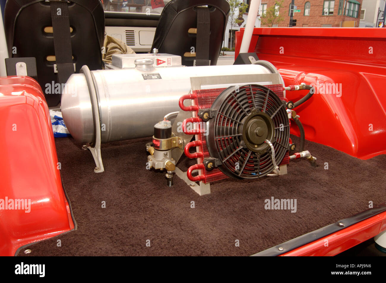 1976 Ford Bronco Custom Built Fuel System Stock Photo Alamy