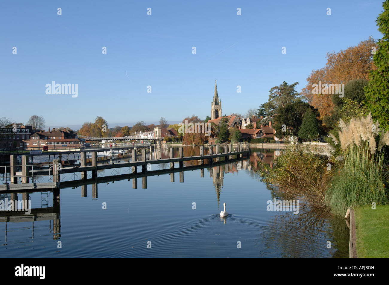 Marlow lock hi-res stock photography and images - Alamy