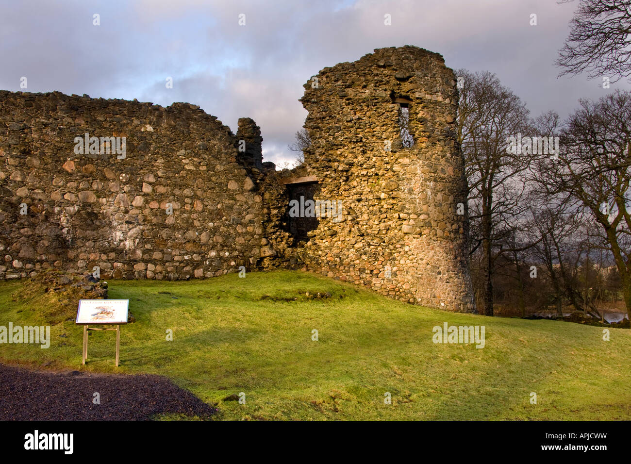 Old Inverlochy Castle, Fort William , Scotland, UK Stock Photo Alamy
