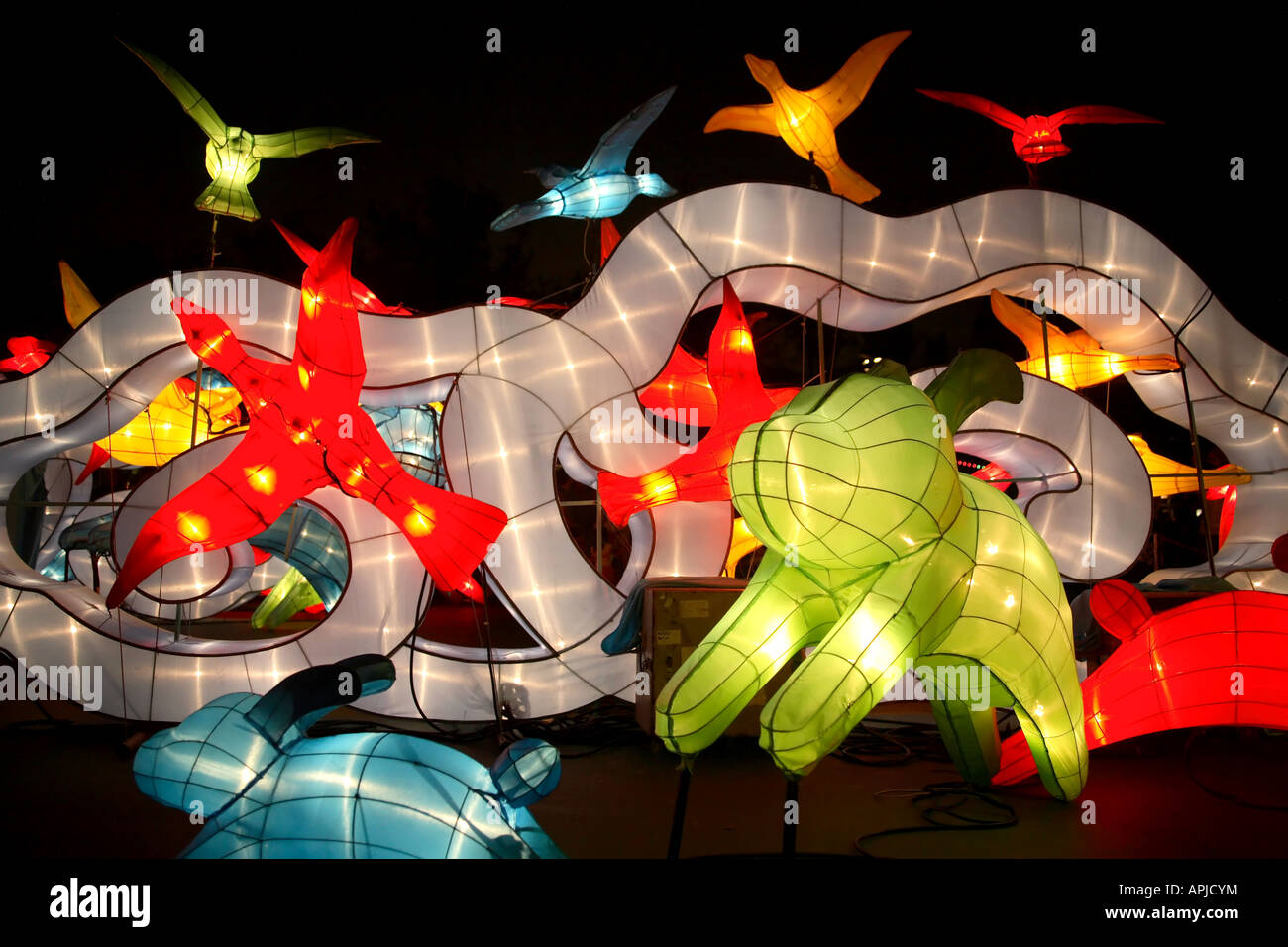 The Lantern festival Hong Kong China Stock Photo Alamy