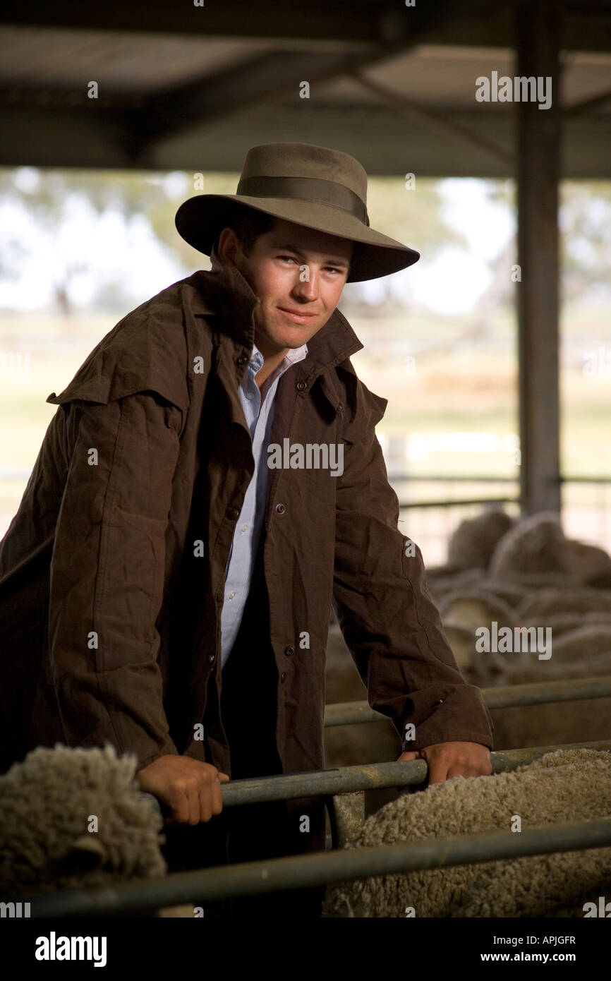 Portrait of farmer Stock Photo - Alamy