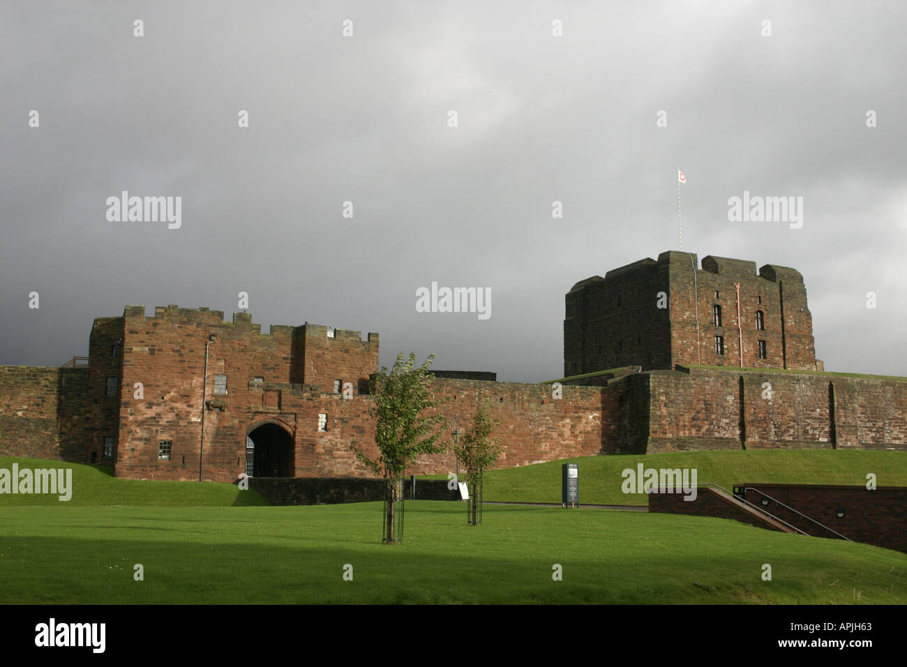 Carlisle Castle Stock Photo