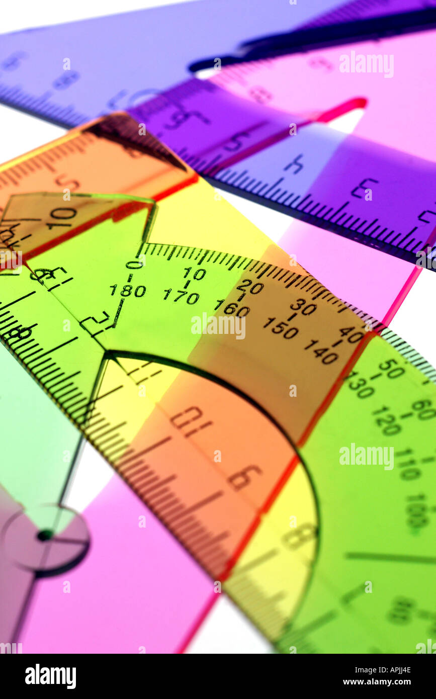 Geometry Set Stock Photo Alamy