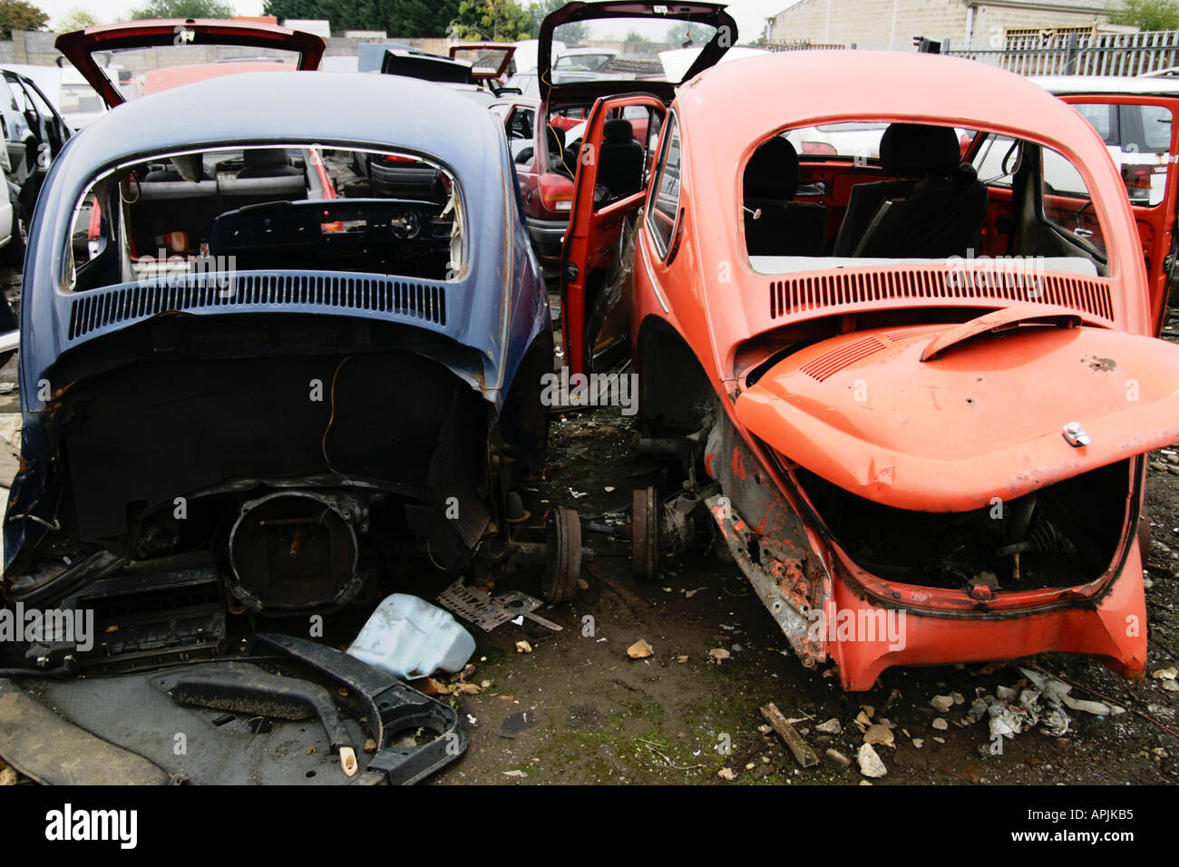 Volkswagen Junk Yard High Resolution Stock Photography and Images - Alamy
