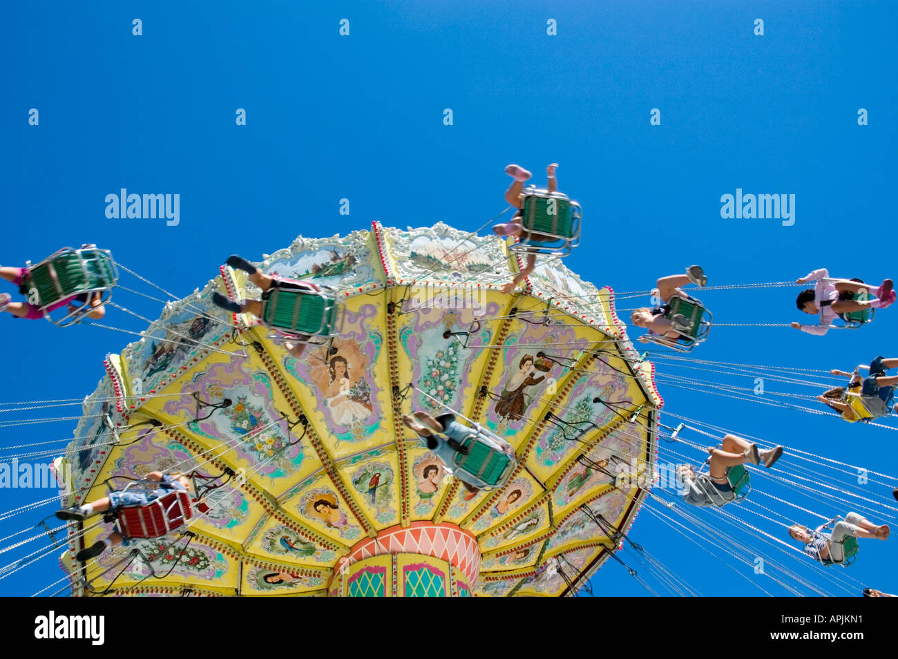 Ride at the carnival Stock Photo - Alamy