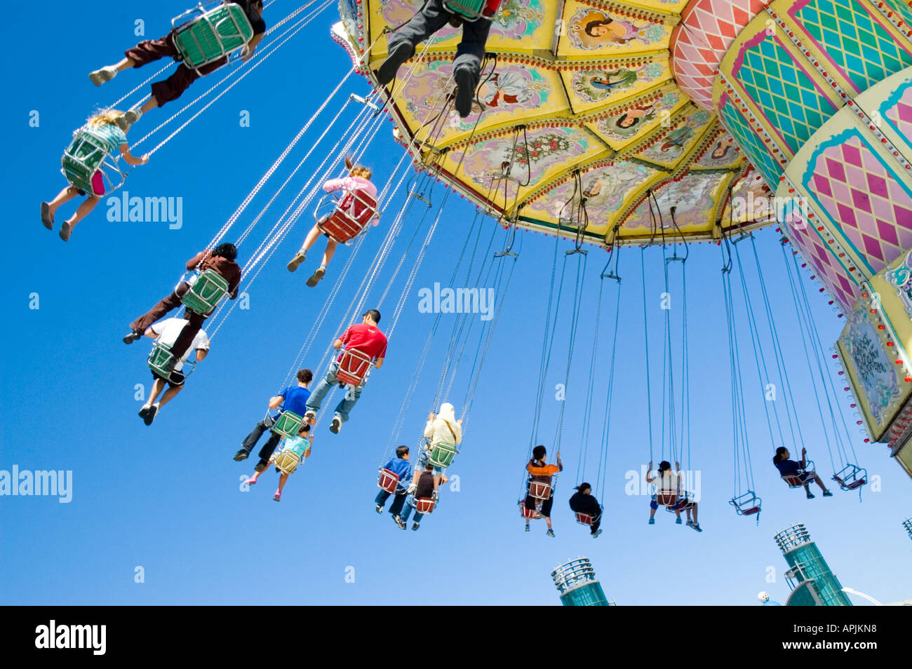 Ride at the carnival Stock Photo - Alamy