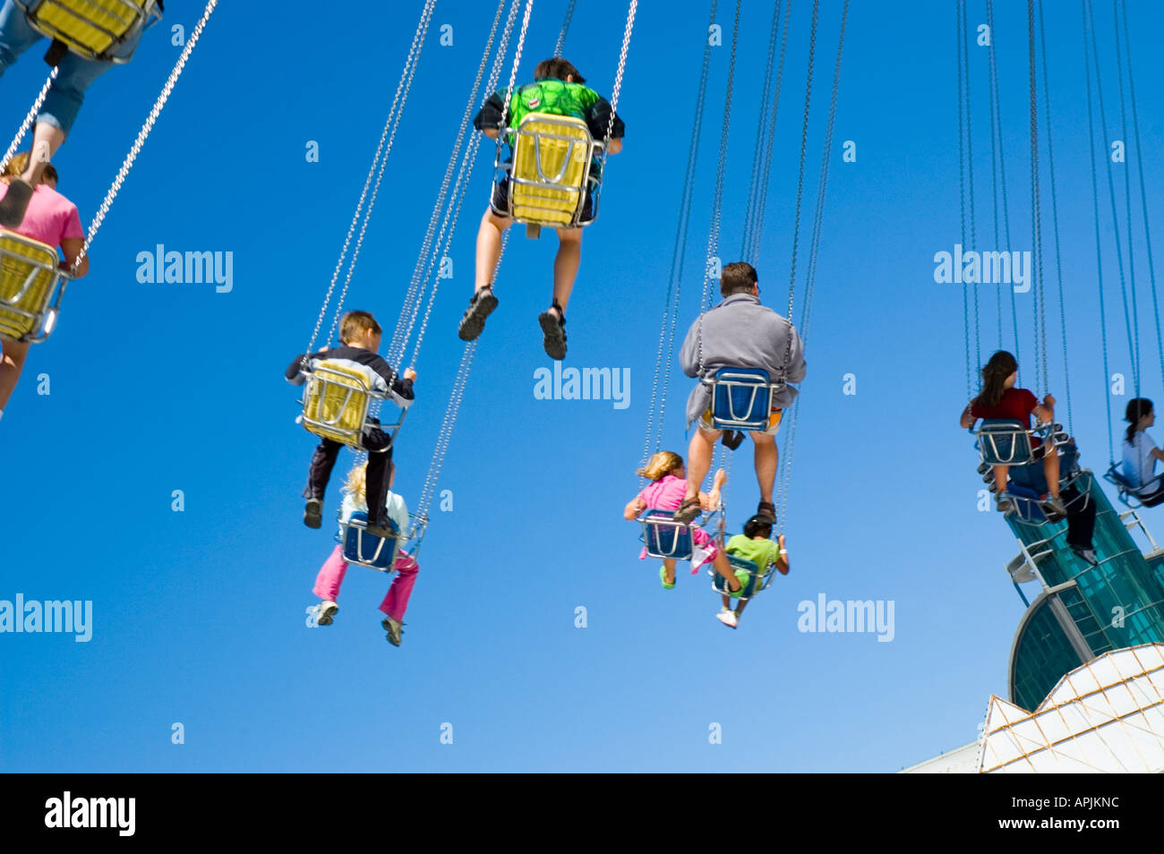 Ride at the carnival Stock Photo - Alamy