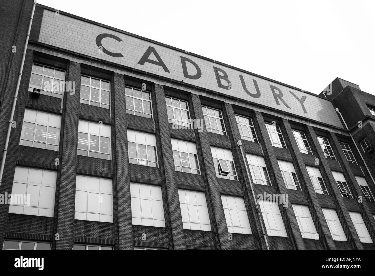 Cadbury logo Black and White Stock Photos & Images Alamy