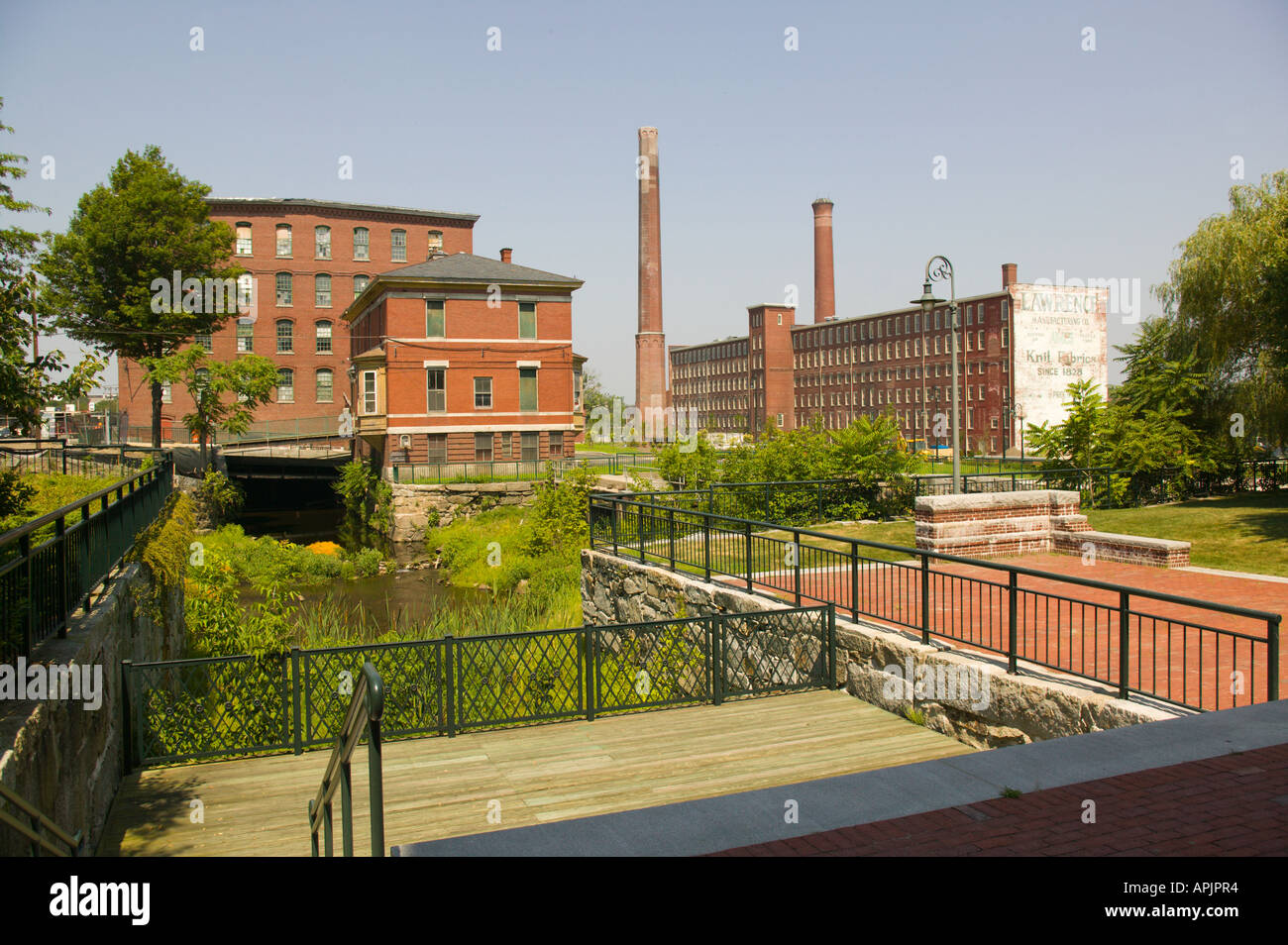 Industrial Mills Lowell Massachusetts Stock Photo 9032435 Alamy