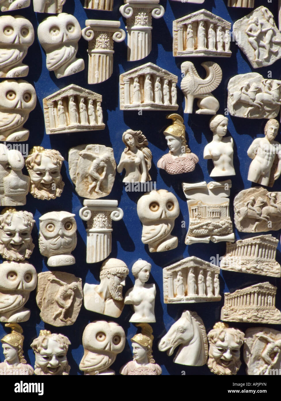 fridge in gift shop in athens greece Stock Photo Alamy