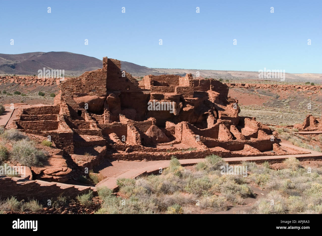 Ancient Indian Ruins Arizona USA Stock Photo - Alamy