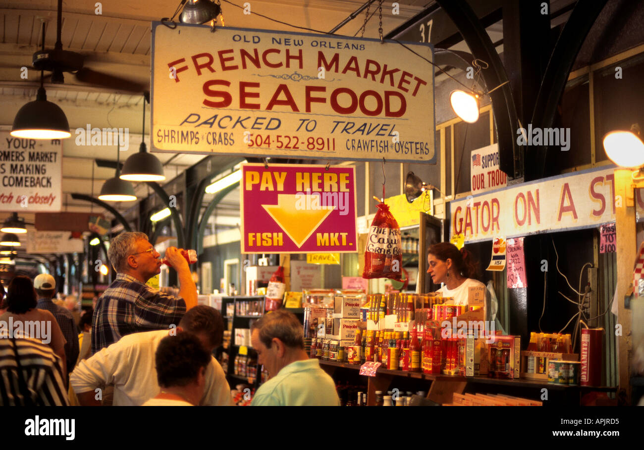 New Orleans French Market USA Stock Photo Alamy nueva-orleans-a-principios-del-siglo-xx