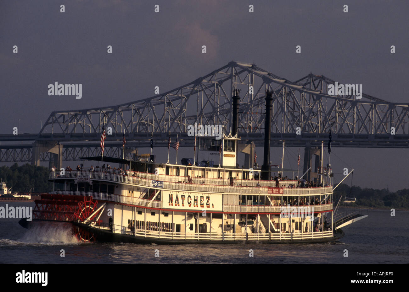 New Orleans steam paddle boat river Mississippi New Orleans south