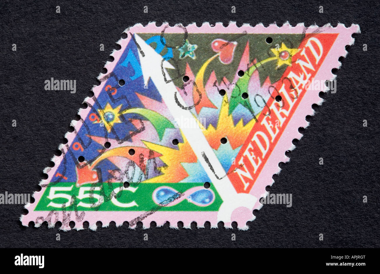 Dutch postage stamp Stock Photo Alamy