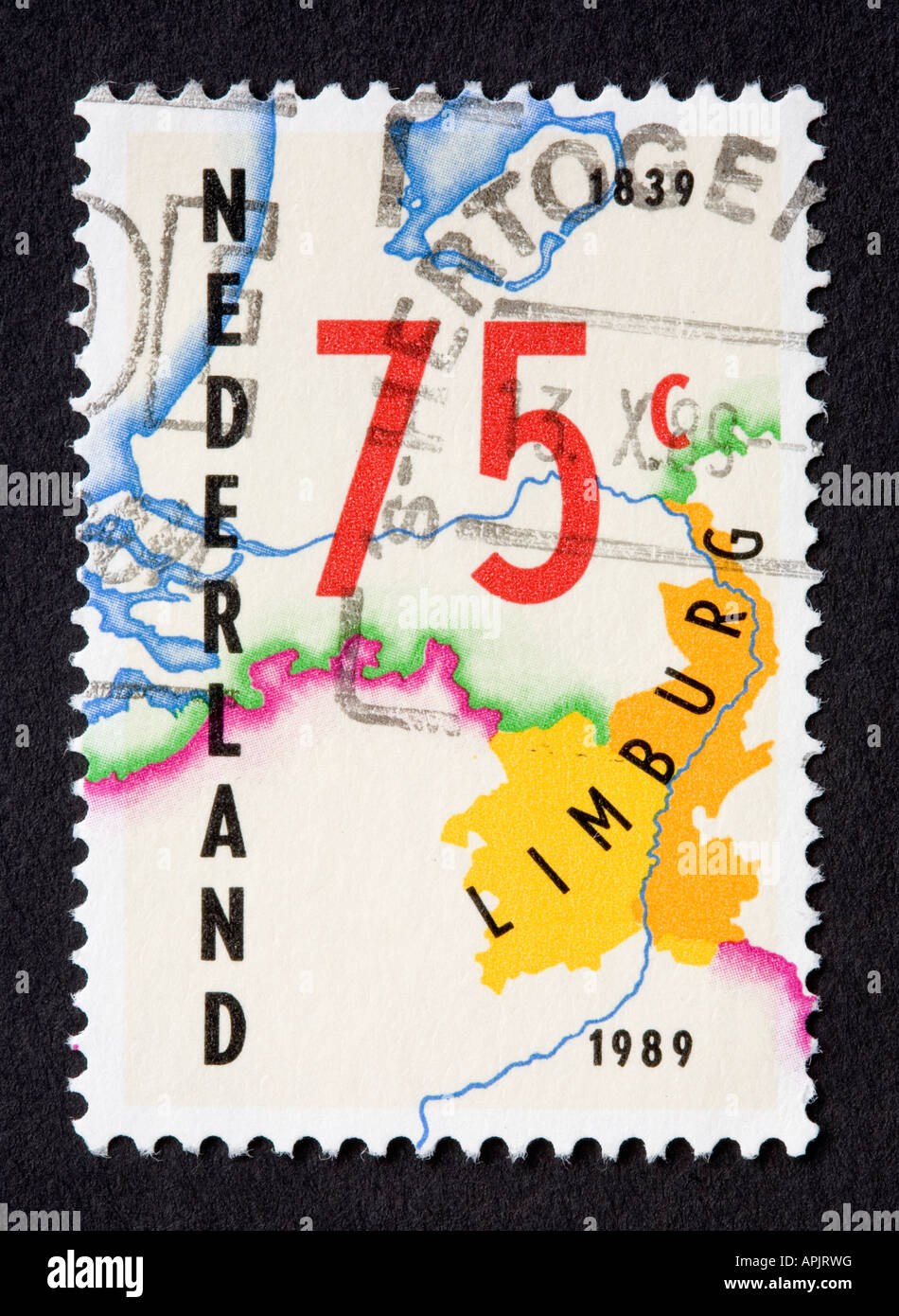 Dutch postage stamp Stock Photo Alamy
