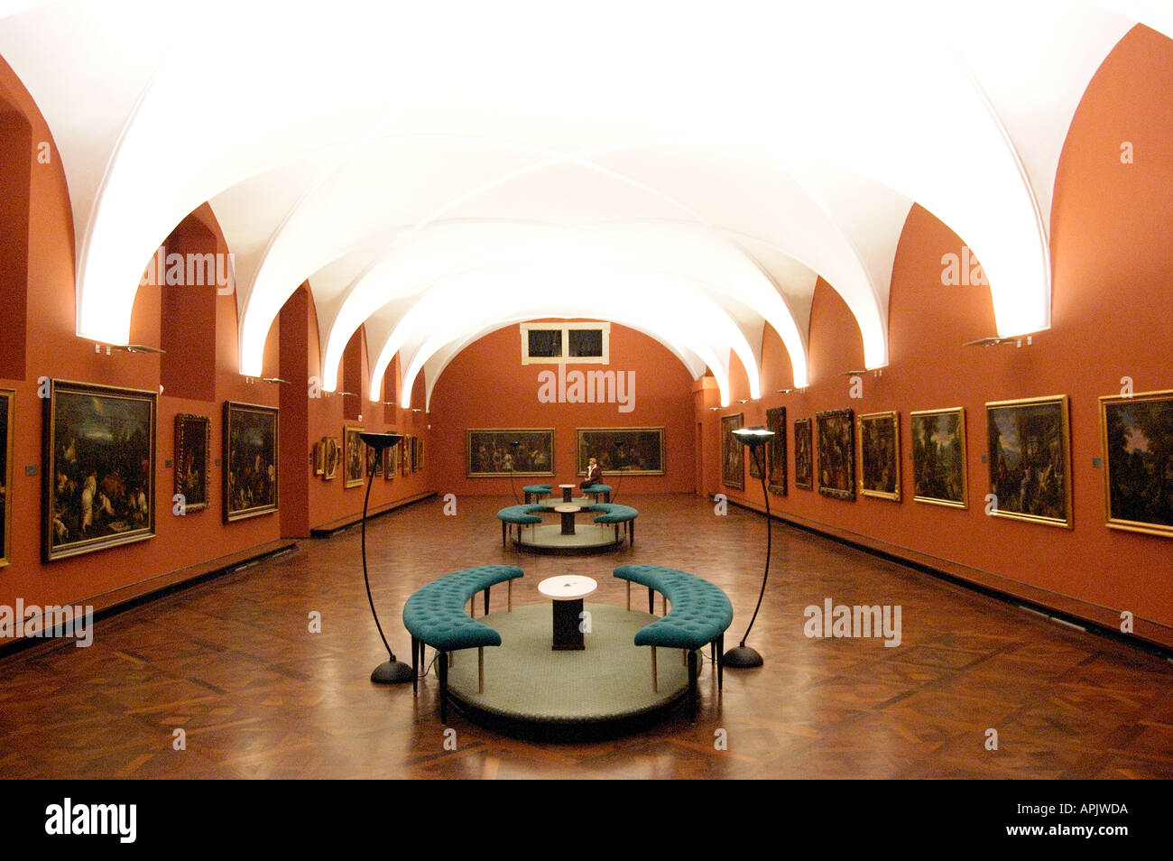 Prague Castle Picture Gallery Stock Photo