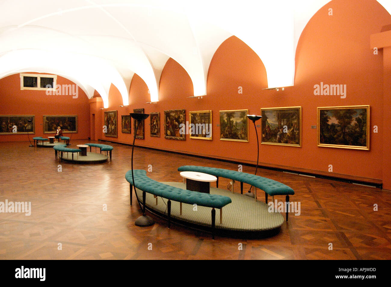 Prague Castle Picture Gallery Stock Photo