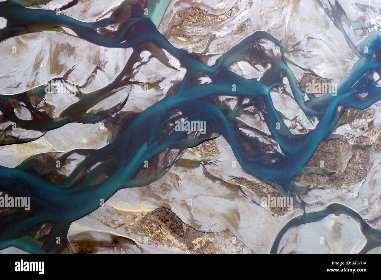 Ariel View Of Snow Mountains And Rivers In The South Island New Stock Photo Alamy Ariel View Of Snow Mountains And Rivers In The South Island New Stock Photo Alamy