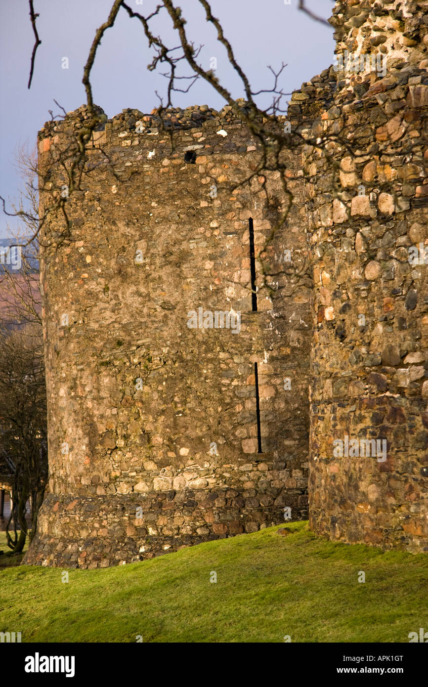 Old Inverlochy Castle, Fort William , Scotland, UK Stock Photo Alamy