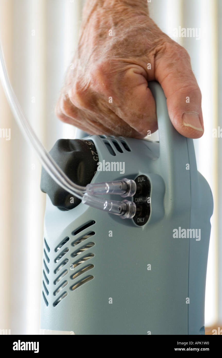 Portable Oxygen High Resolution Stock Photography and Images Alamy