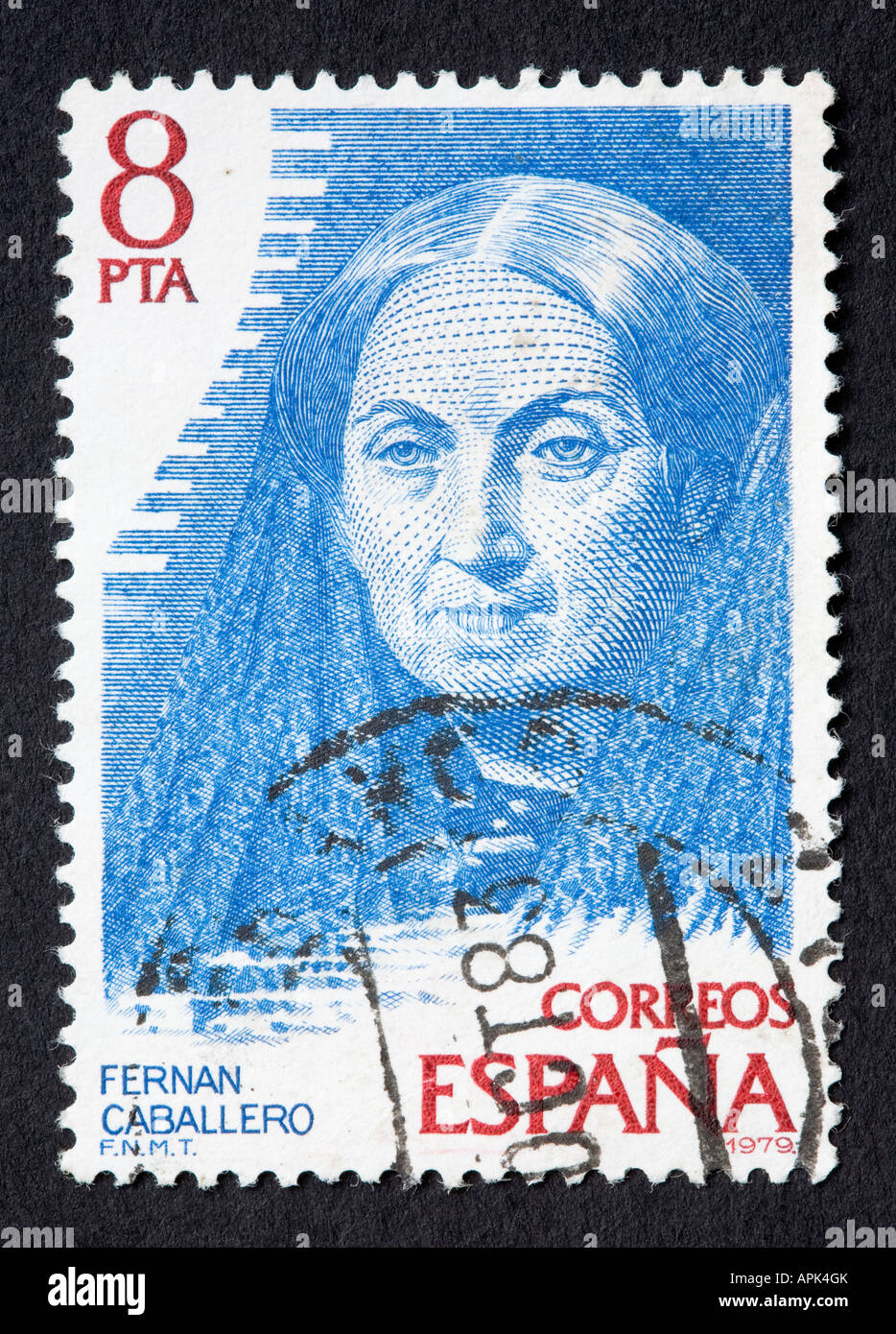 Spanish postage stamp Stock Photo Alamy