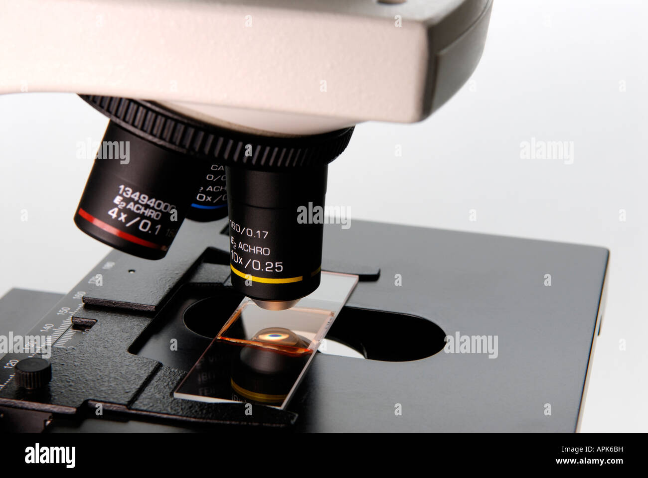 Objectives microscope hires stock photography and images Alamy