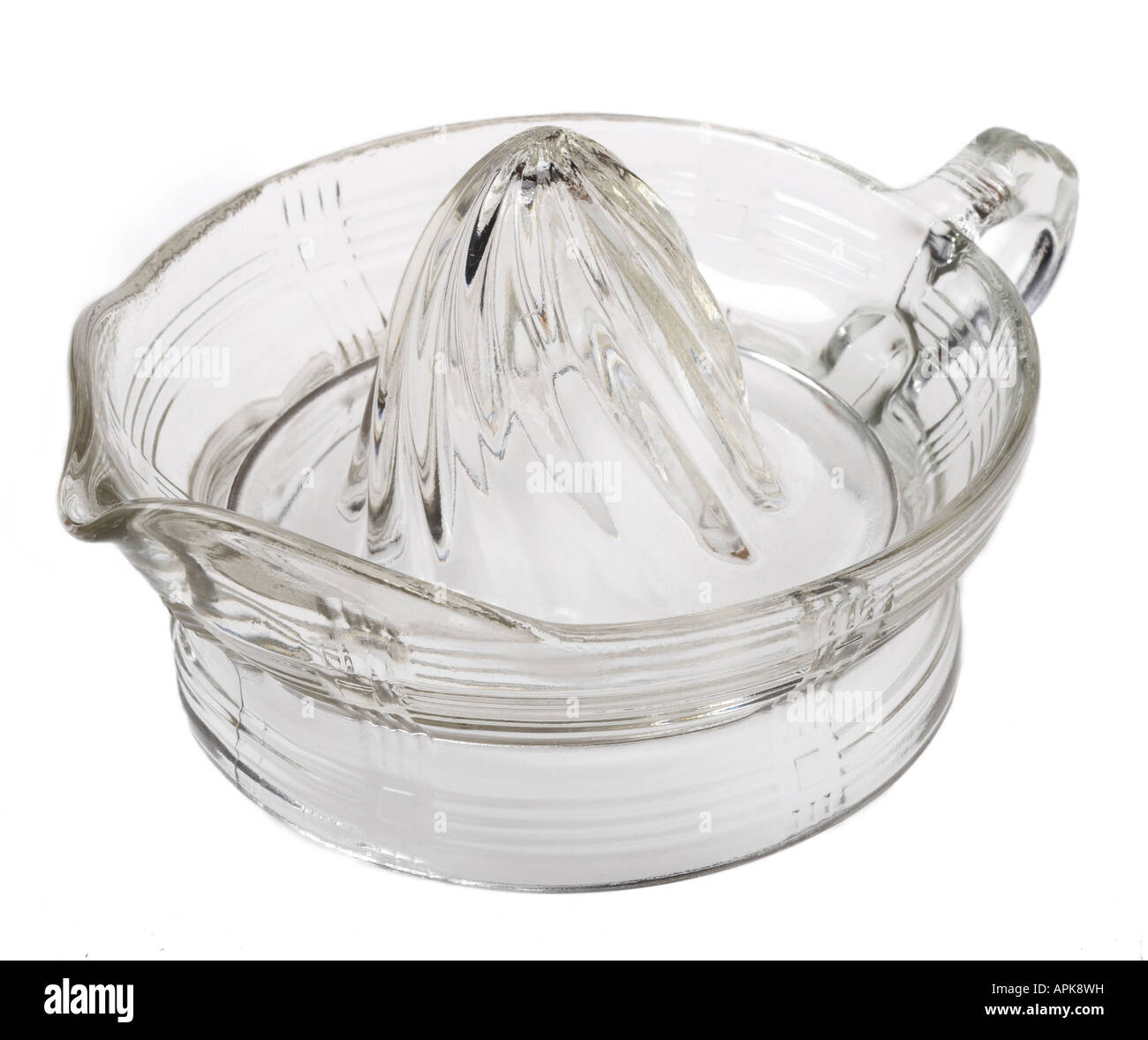 Antique glass juicer Stock Photo Alamy