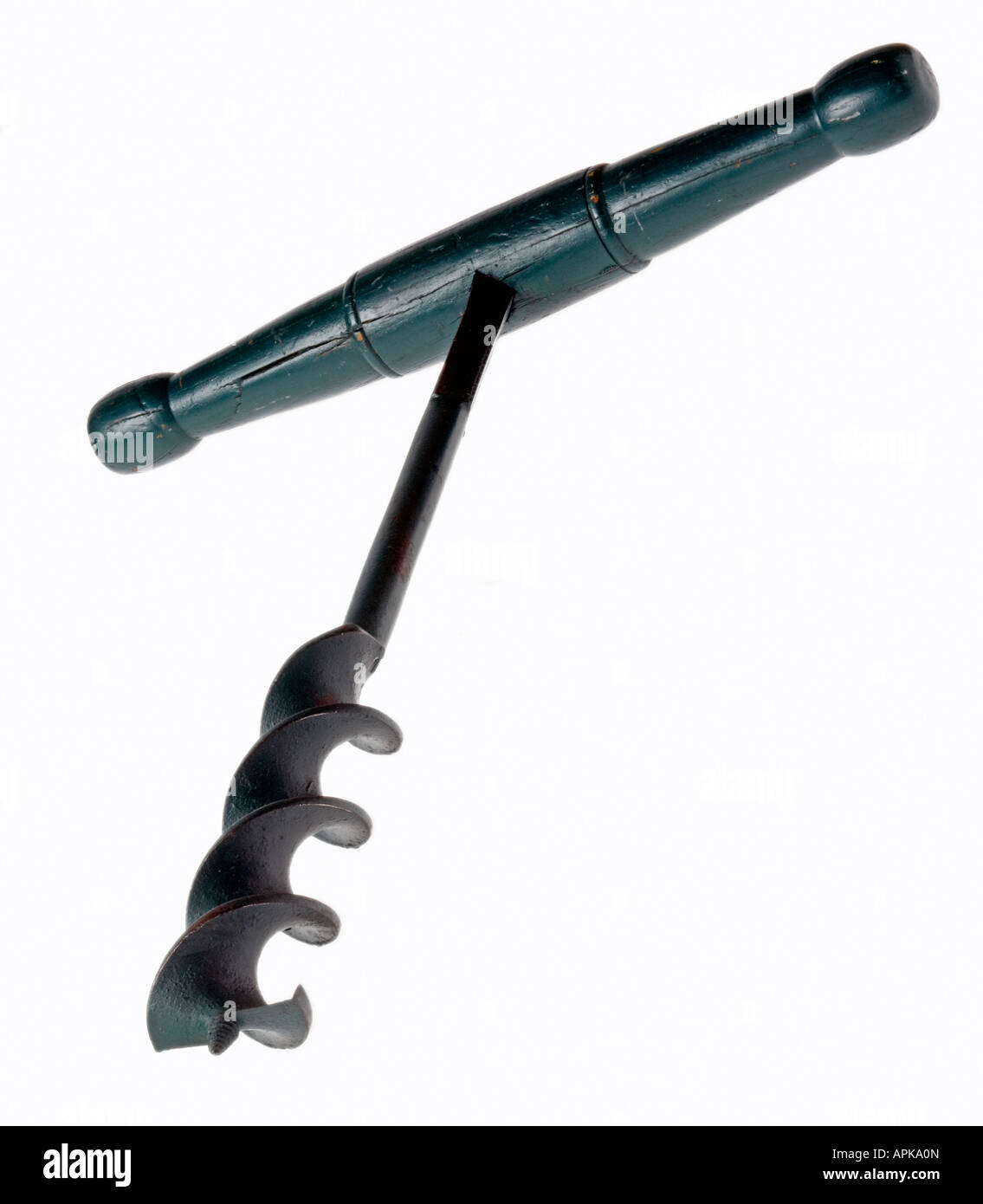 Antique hand bore Stock Photo Alamy