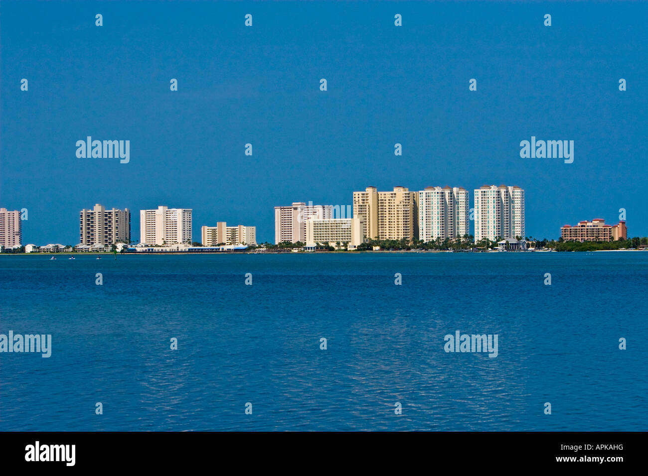 Florida coastal development Stock Photo