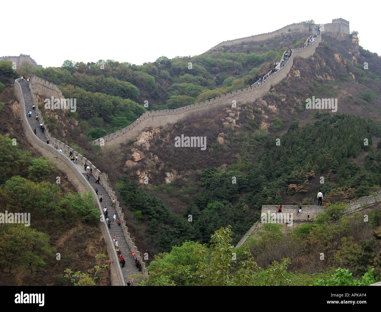 The Great Wall of China, Beijing, China Stock Photo Alamy
