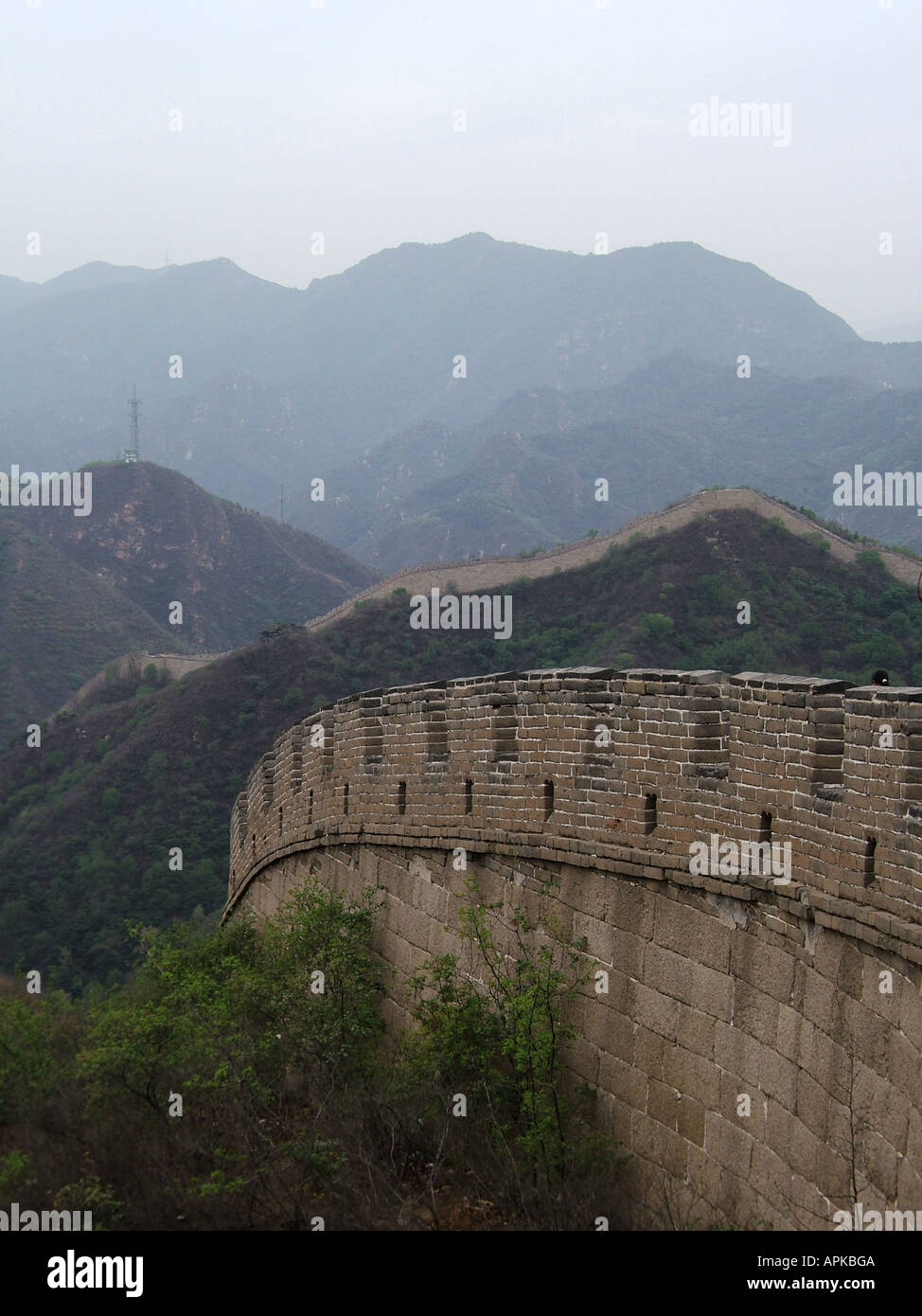The Great Wall of China, Beijing, China Stock Photo Alamy