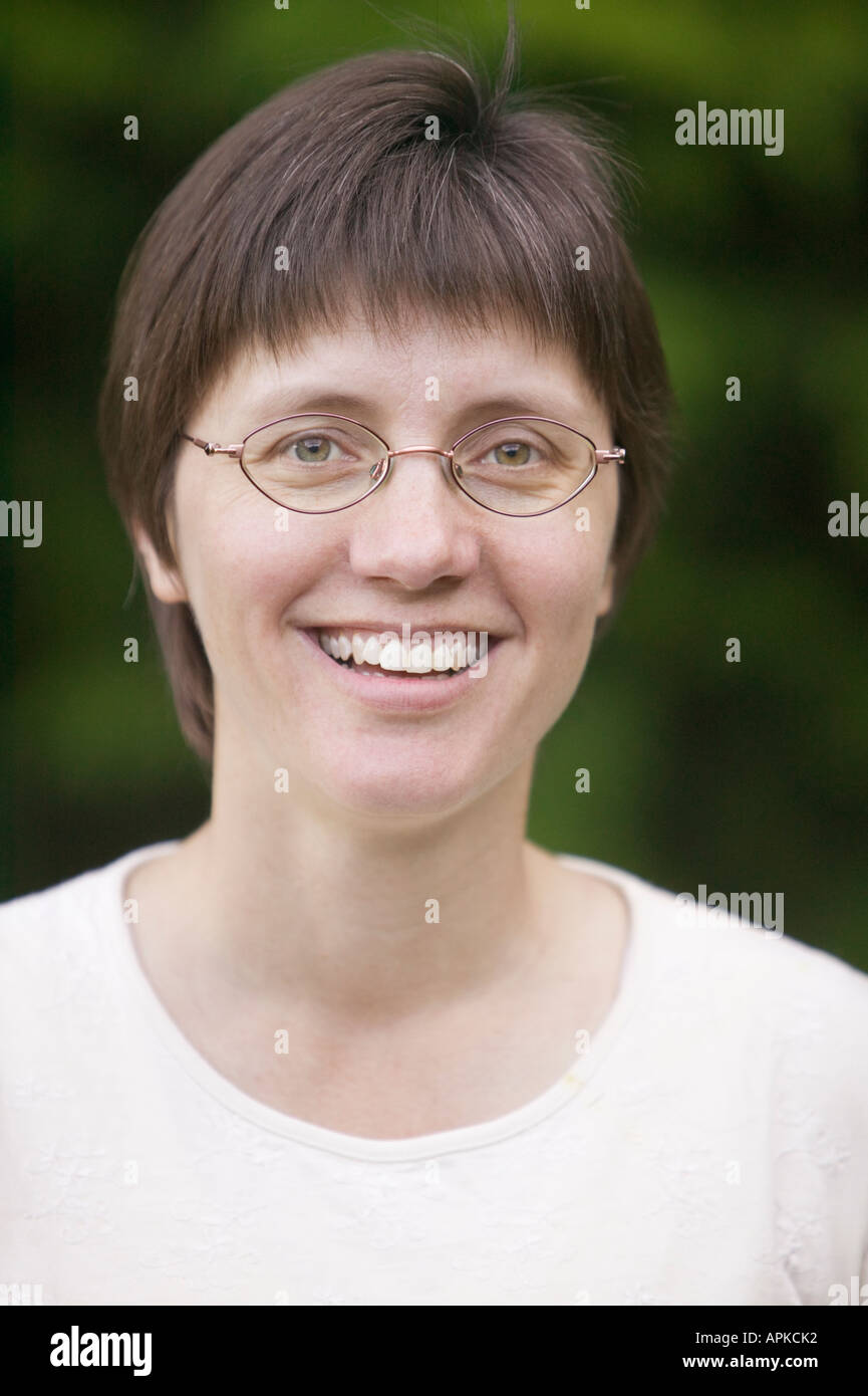 Portrait of a Woman Stock Photo - Alamy
