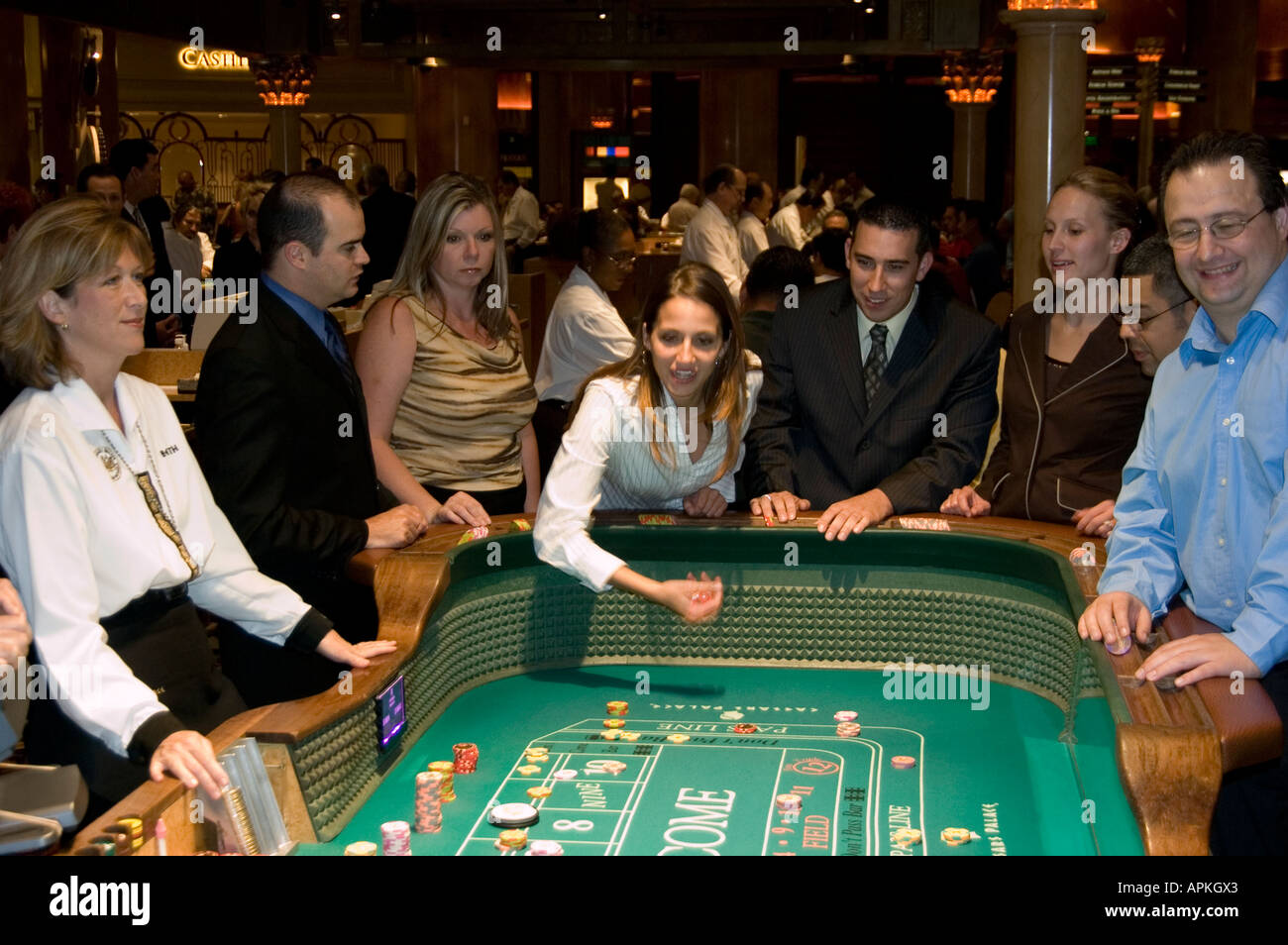 Craps table las vegas hires stock photography and images Alamy