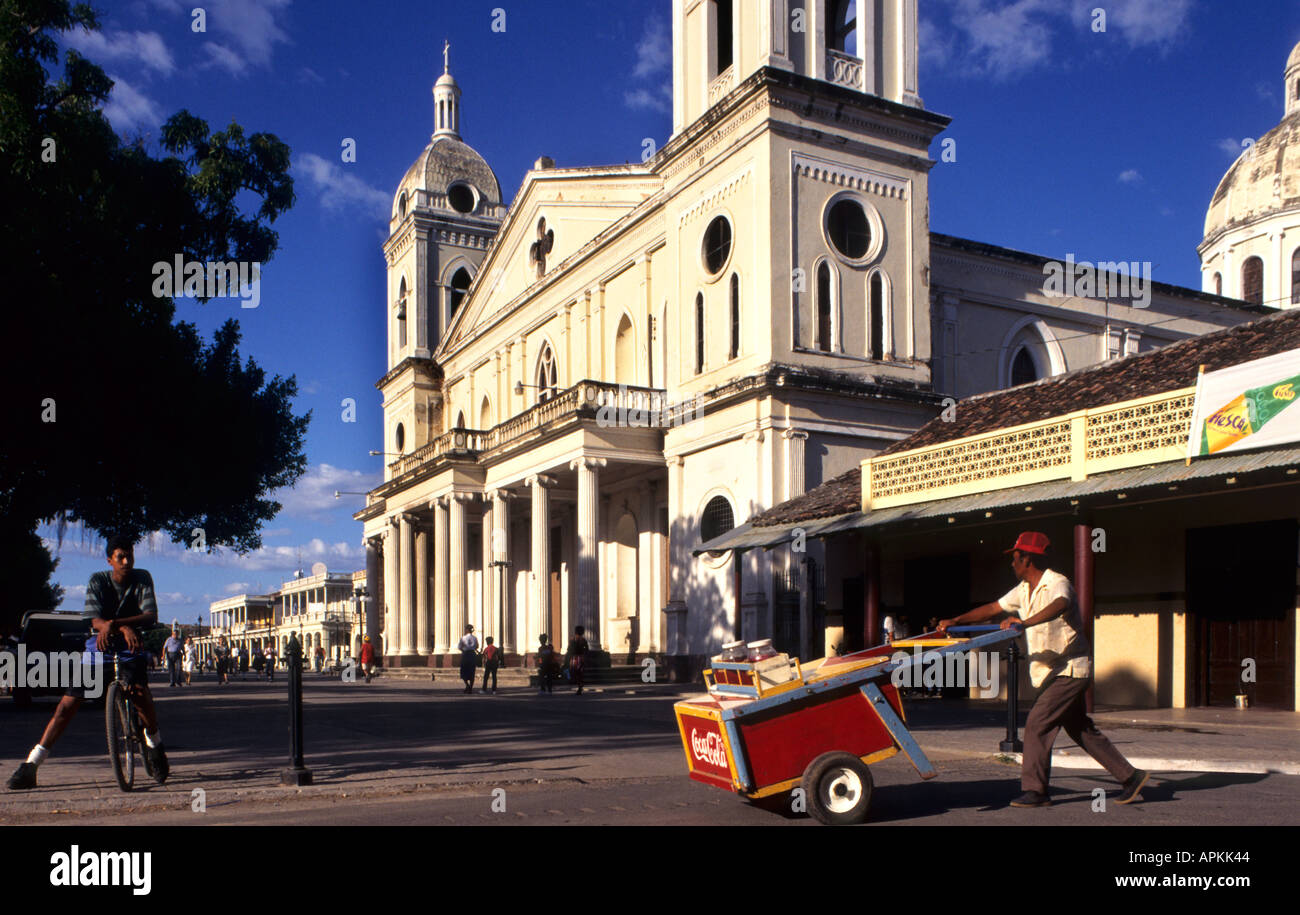 Nicaragua Granada town central america latin america Stock Photo