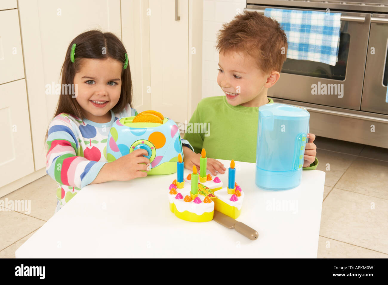 play in the kitchen