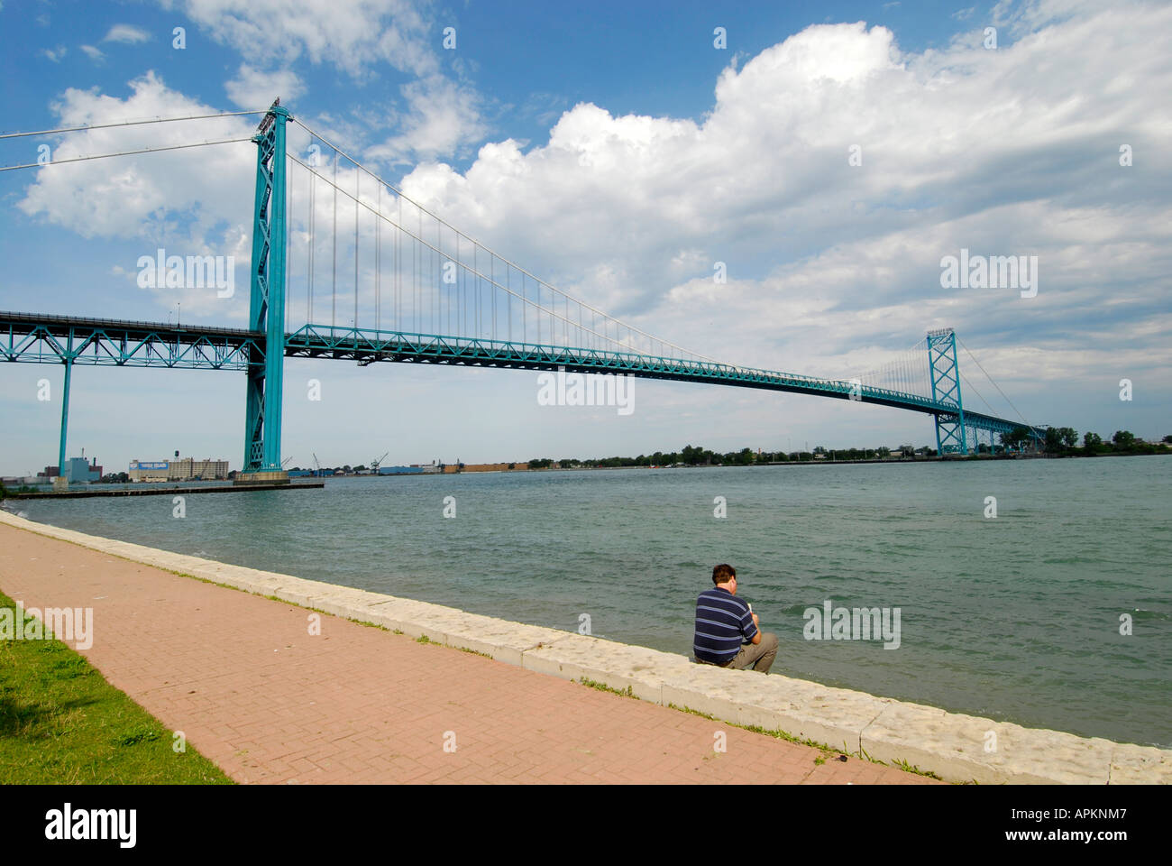Windsor Bridge an International bridge connecting Canada and the United