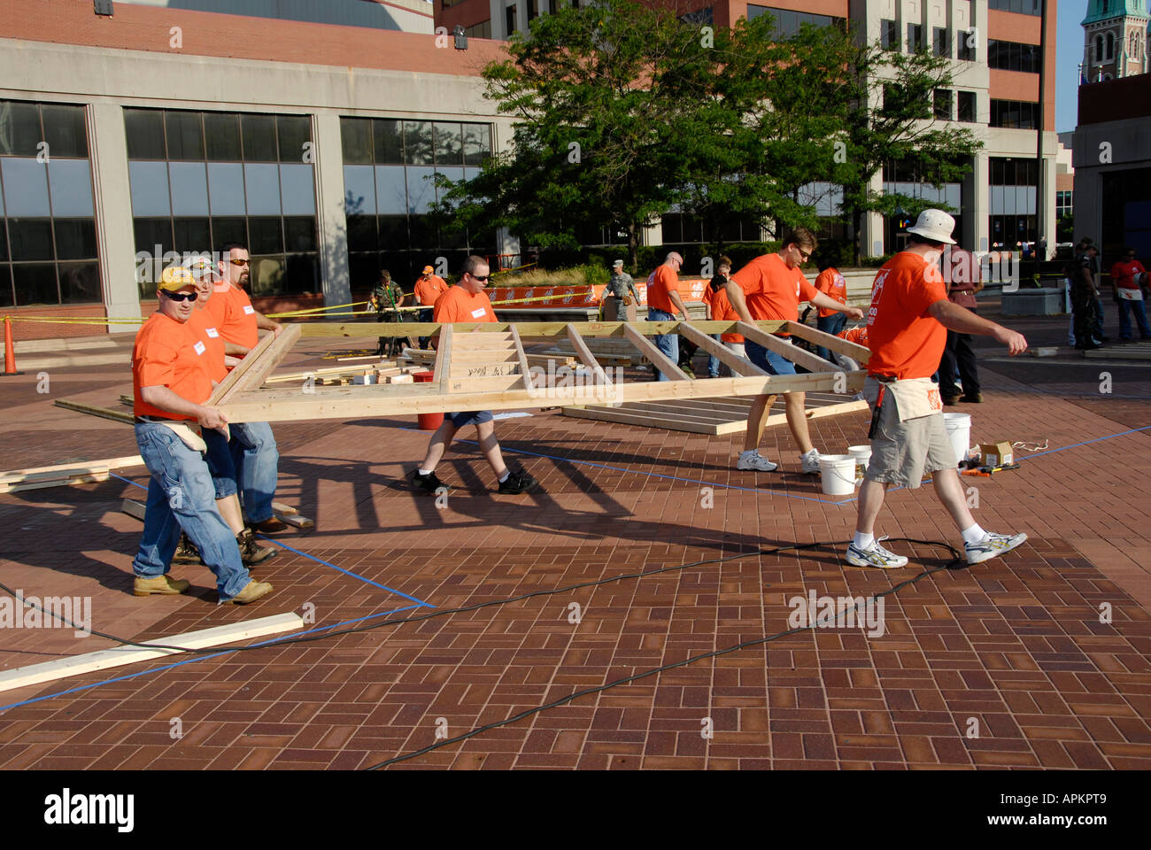 Habitat for Humanity Indianapolis Indiana IN chapter builds homes for the needy and qualified