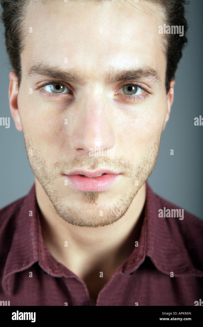 Portrait of young man Stock Photo - Alamy