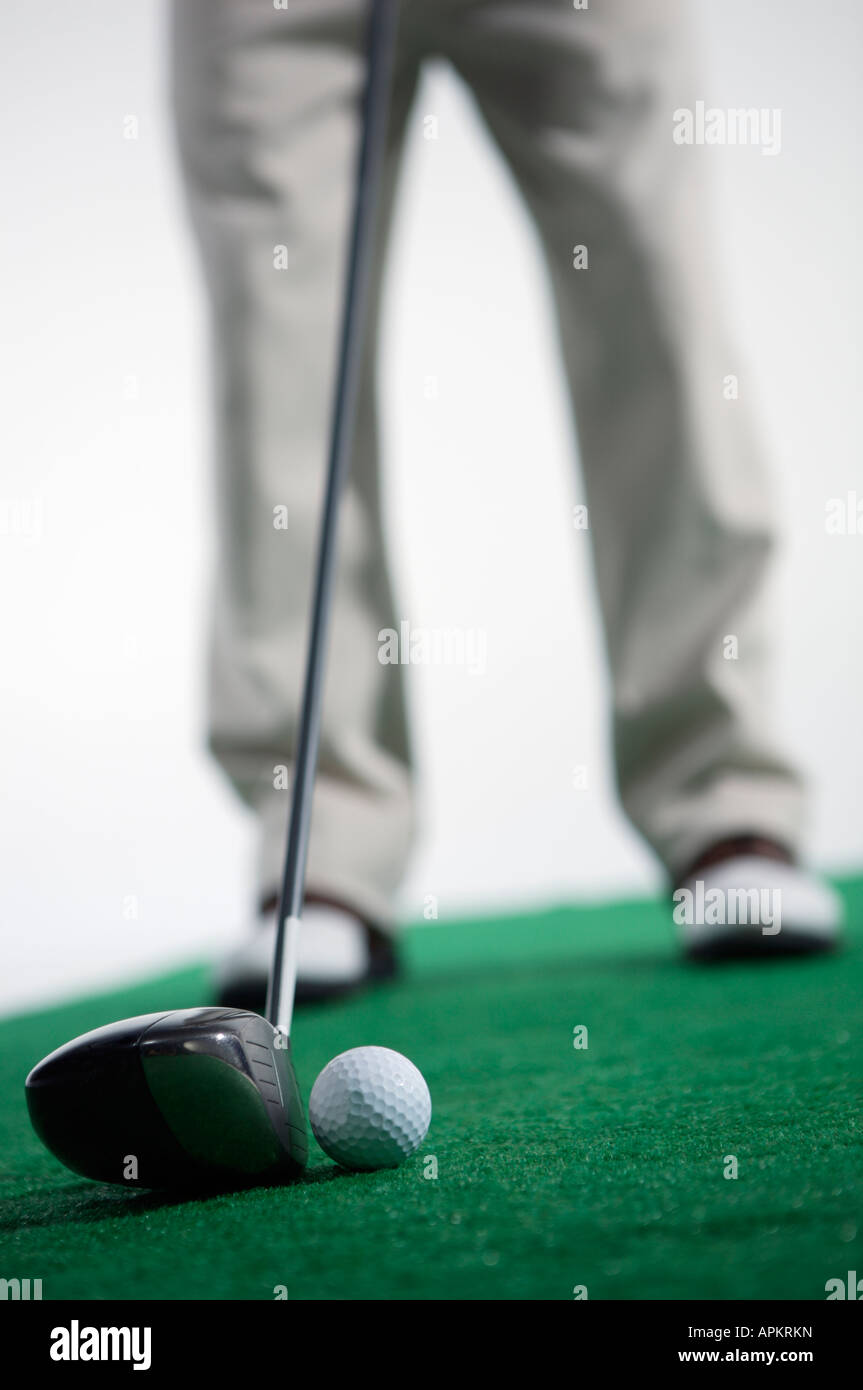 Golf player Stock Photo