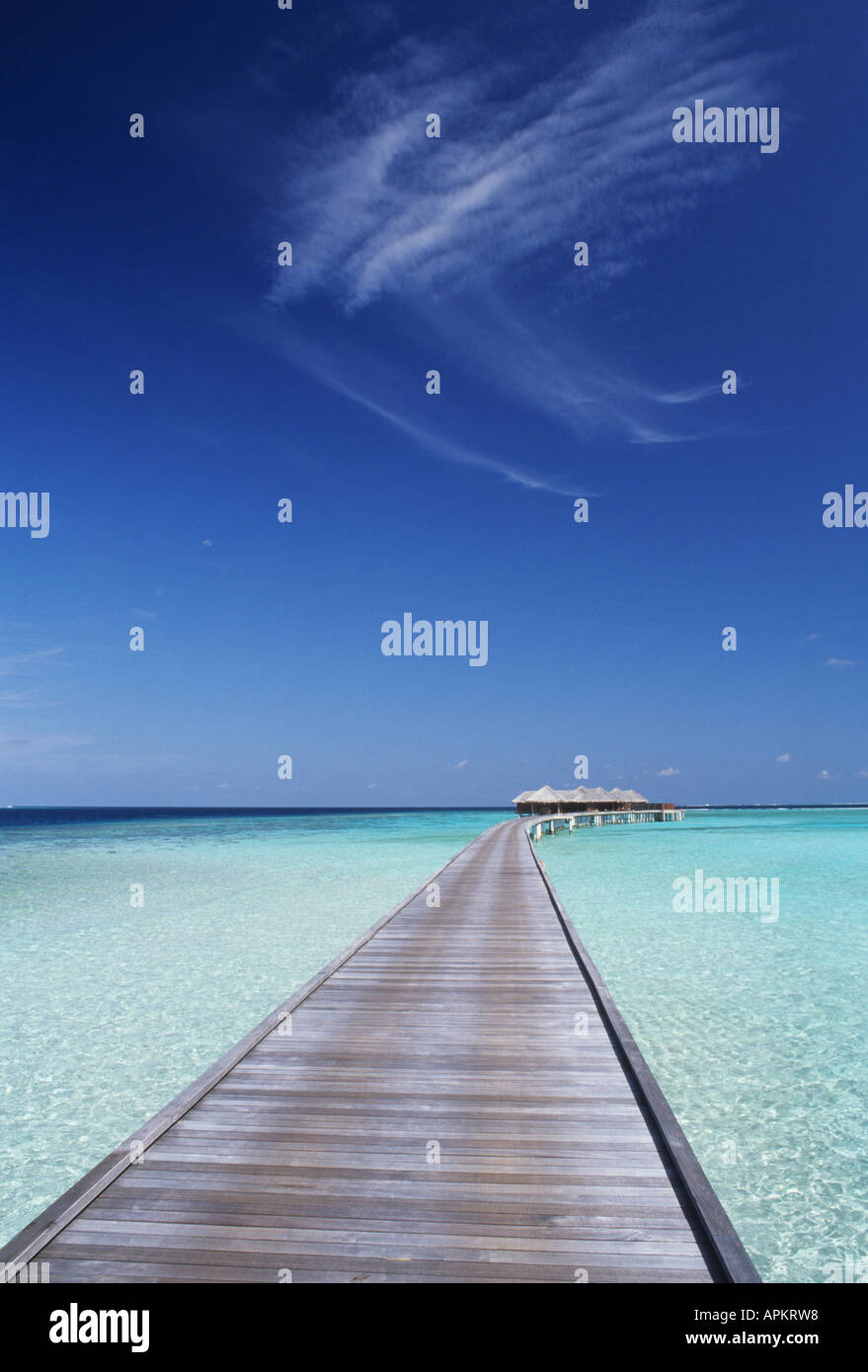 huvafenfushi maldives Stock Photo
