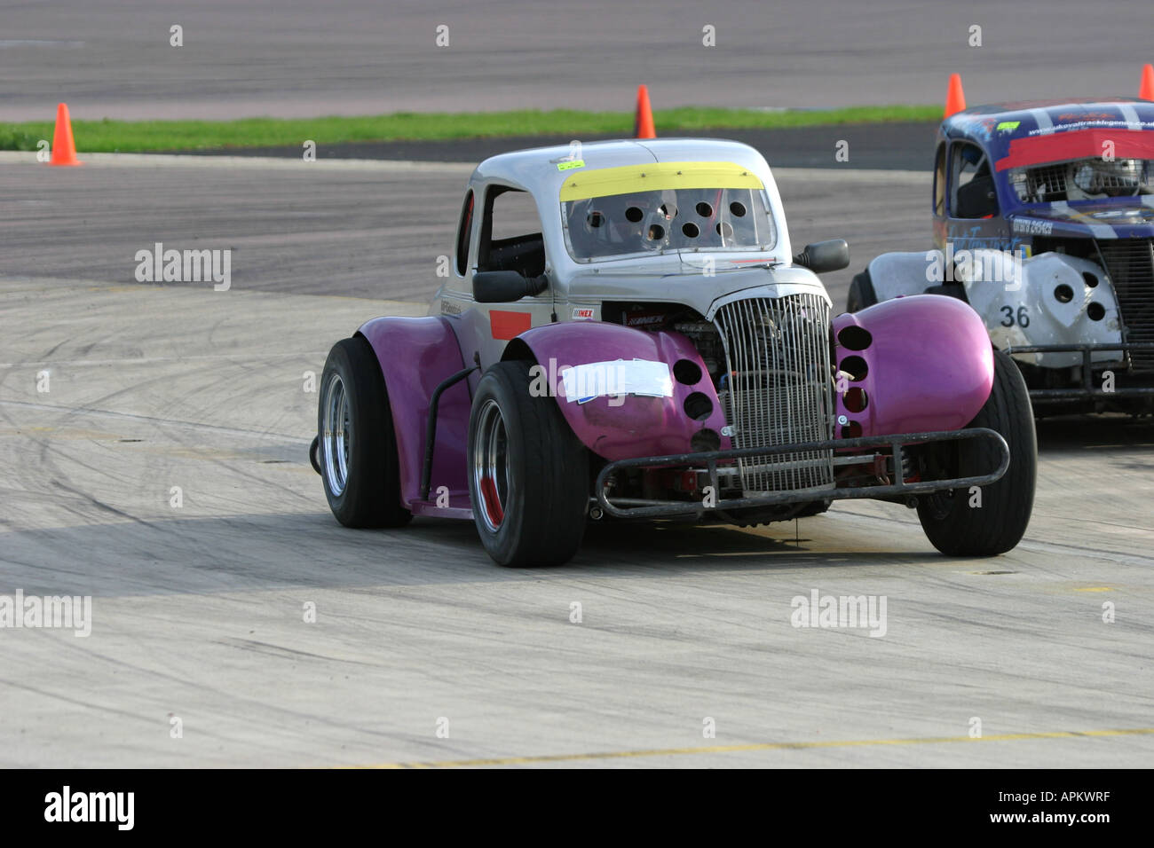 Legend race car Stock Photo - Alamy