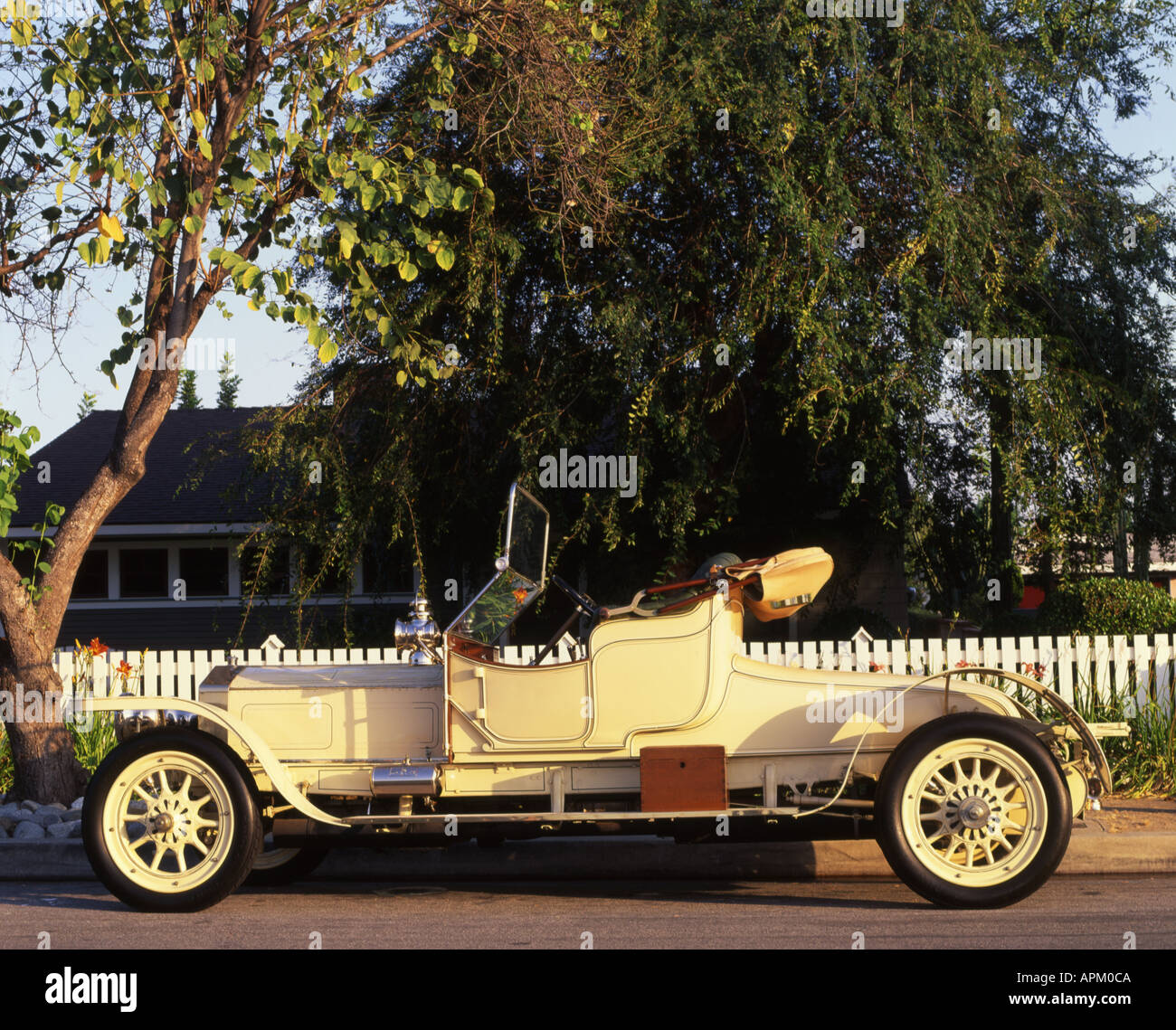1909 Rolls Royce  Silver Ghost balloon car roadster Stock Photo