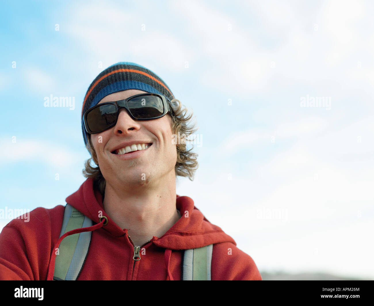 Smiling hiker hi-res stock photography and images - Alamy