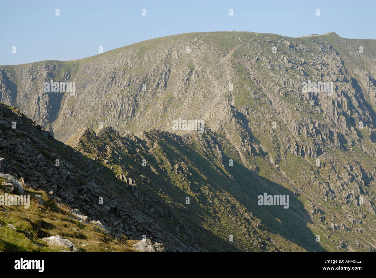Striding Edge, Lake District, Cumbria, England Stock Photo - Alamy