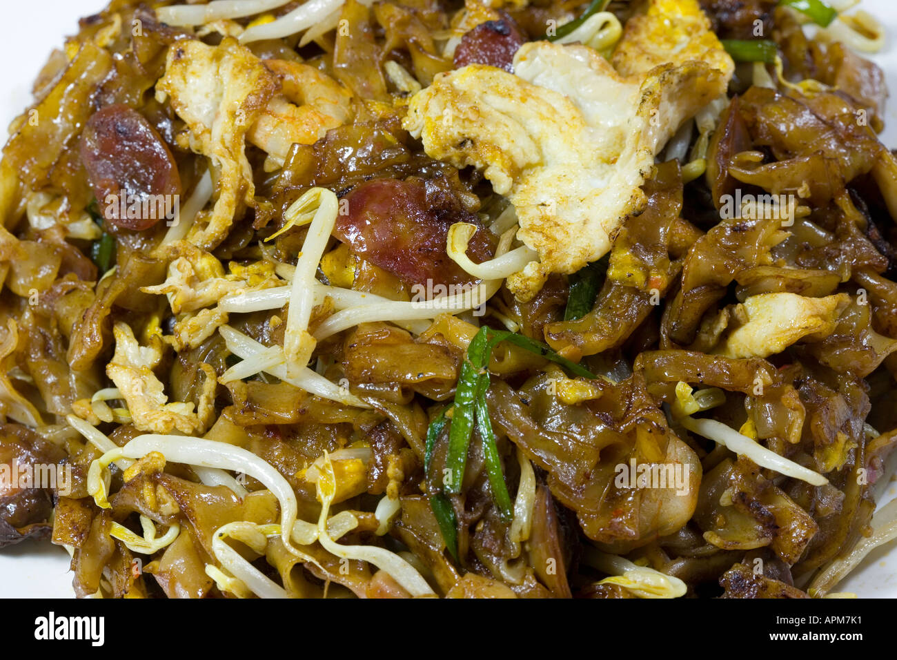 Char Keow Teow or Fried Keow Teow Stock Photo - Alamy
