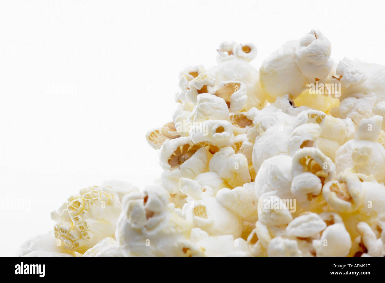 Popcorn Apm Heap of popcorn Stock Photo - Alamy